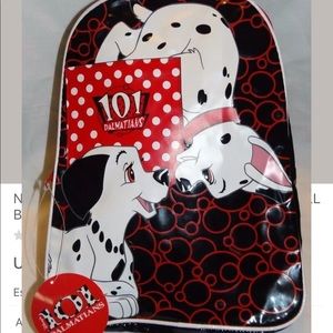 Vintage 101 Dalmatians black & white mini Backpack